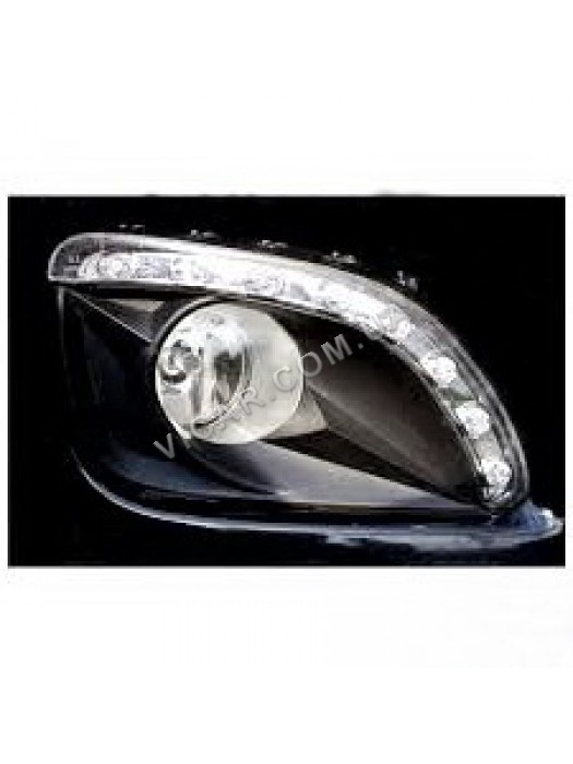 Противотуманки с led подсветкой Camry 40 (10-12)